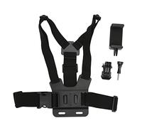 Adfaga Imbracatura regolabile per supporto toracico per action camera, fascia toracica elastica per telefono cellulare per registrazione a mani libere, compatibile con Action 5 4