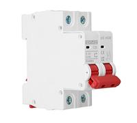 Adfaga Interruttore automatico DC 2P 25A 500V Protezione da sovraccarico e cortocircuito Estinzione Interruttore automatico solare fotovoltaico in miniatura per sistemi solari Vei