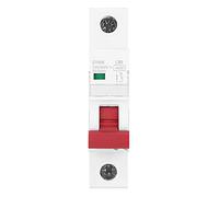 Adfaga Interruttore automatico miniaturizzato MCB da 2 pezzi 1P 40A 50A 63A 230/400VAC Barra collettrice bilaterale Protezione da sovraccarico e cortocircuito per impianti elettric (50A)