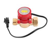 Adfaga Interruttore del sensore del flusso d'acqua Macchina ad alta temperatura G1/2 Pompa filettata Regolatore del flusso d'acqua per scaldabagno solare e doccia a bassa pression