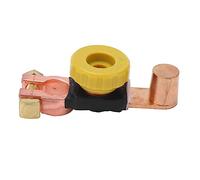 Adfaga Interruttore staccabatteria per carichi pesanti Interruttore staccabatteria in ottone ABS Isolatore di alimentazione terminale negativo per veicoli 6V 12V 24V Auto Camion A