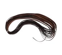 Adfaga Kit di riparazione in vimini Materiale in rattan sintetico in plastica premium per restauro di mobili da esterno Artigianato fai-da-te Sedie da giardino Divani Tavoli (Marrone scolorito)