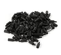 Adfaga Kit di supporti distanziatori esagonali in nylon da 100 pezzi M2 M3 M4 maschio femmina viti filettate dadi assortimento elementi di fissaggio in plastica per assemblaggio PC