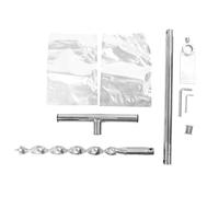 Adfaga Kit professionale per campionamento del terreno Sonda per terreno con impugnatura a T in acciaio inossidabile con 2 sacchetti per campioni riutilizzabili per giardinaggio e