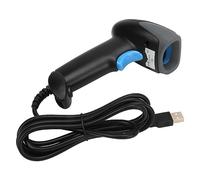 Adfaga Lettore di codici a barre portatile per scanner di codici QR 1D Plug Play USB Materiale ABS leggero portatile per la logistica di consegna dei negozi al dettaglio