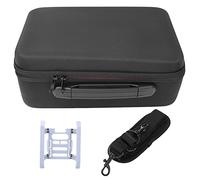 Adfaga Mavic Min Drone Custodia per Portare Borsa Contenitore Antiurto con Altezza Maggiore Treppiede Nylon PU RC Accessori per Drone Borsa Nera Grigio 21x29 5x12cm Grande Capacit (Nylon)