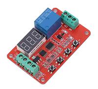Adfaga Modulo comparatore di tensione finestra digitale DVB01 Rosso Misurazione ad alta precisione 0 100 V con 5 funzioni Limite superiore inferiore regolabile per sistemi di alime (12V)