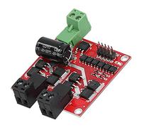 Adfaga Modulo driver per motore CC a 2 canali PWM ad alta potenza da 160 W con ponte H e scheda di controllo logica L298 per robotica e progetti di elettronica fai-da-te.