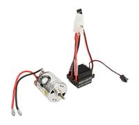 Adfaga Motore a spazzole 540 320A ESC spazzolato Set combinato ESC per motore a spazzole RC ad alte prestazioni con cuscinetto a due vie per auto RC Acciaio inossidabile Rame 7 (storia)