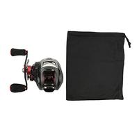 Adfaga Mulinello da baitcasting professionale 18+1BB Mulinello da pesca in metallo ad alta velocità con rapporto di trasmissione 6.3:1 con frenante per la pesca d'altura d'acqua d (HJB200-1 ruota