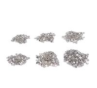 Adfaga Nail art Rhinestones Eleganti scintillanti brillanti gioielli per unghie fai -da -te per nail art per il corpo della decorazione di vetro colorato glassa materiale 1 borsa