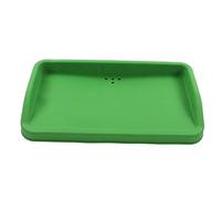 Adfaga Organizzatore di scatole per Palline da Golf in Silicone Premium con Fori di drenaggio Vassoio Contenitore per Palline da Golf Durevole per Interni ed Esterni, Campo Pratica (Verde)