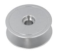 Adfaga Parte di ricambio in metallo scanalato per bobina per macchina da cucire Jumbo da 32 mm, in acciaio inossidabile, per Durkopp Adler 867 868, attrezzatura per cucire industri