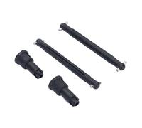 Adfaga Parti di aggiornamento dell'albero motore posteriore per auto RC Componente di ricambio durevole per 16101 16102 16103 16201 Include 2 alberi di trasmissione 2 ossa di cane