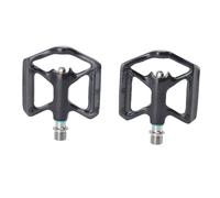 Adfaga Pedali per biciclette in fibra di carbonio Du sigillato 3 cuscinetti anti -slittamento Piattaforma piatta piatta leggera per bici per mountain bike 2pcs 2pcs