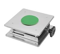 Adfaga Piattaforma elevatrice da laboratorio in acciaio inossidabile 304 Supporto a forbice 200x200x280mm Stazione di lavoro ad altezza regolabile per attrezzature da laboratorio d
