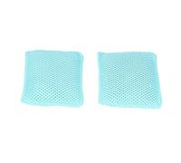 Adfaga Piatto scrubber stoffa riutilizzabile strumento di pulizia della sicuro per le stoviglie materiale in rete ceramica durevole efficiente compatto flessibile per il bagno pe