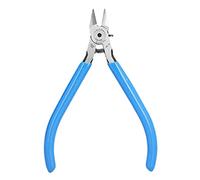 Adfaga Pinza Professionale A Taglio Diagonale Filo Di Acciaio Al Cromo Vanadio Con Molla Di Ritorno Per Lavori Elettrici Manico In Plastica Blu 125mm 11mm