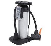 Adfaga Pompa a pedale per bicicletta in lega di alluminio Mini gonfiatore per bici portatile Pompa ad aria ad alta pressione per auto Motociclette Biciclette Palla Giocattoli Acces