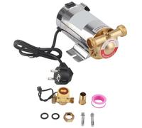 Adfaga Pompa Booster Automatica Della Pressione Dell'acqua 100W Pompa Di Alimentazione Per Scaldabagno Da Giardino Per Doccia Domestica In Acciaio Inossidabile Con Flussostato Per