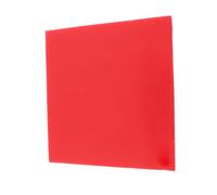 Adfaga pong paddle gomma con spugna ad alta elasticità tavolo da tennis racket in gomma in gomma per addestramento per principiante superficie di gomma morbida professionale spess (Rosso)