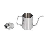 Adfaga Premium 304 in acciaio inossidabile Coffeeck Caffettle Kettle 600ml Versone sopra la caffettiera con manico ergonomico per la in casa barista in preda al caffè e tè a gocci