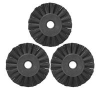 Adfaga Professional Knitting Machine Embossed Woven Brush Replacement Accessory Durable Essential Tool for KH821 KH260 KH965 KH894 KH860 Black Plastic Nylon 3Pcs Set