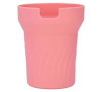 Adfaga Protezione del Fondo della Tazza Elegante Custodia Protettiva per Tazza in Silicone AntiGraffio dal Design a Vita Alta per Materiale della Tazza da 40 Once (Rosa)