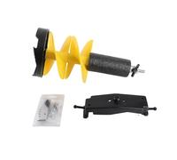 Adfaga Punta per trivella per Ghiaccio da 8 Pollici in Nylon Premium con Galleggiante e Adattatore per la Pesca Ghiaccio, attività Invernali all'aperto, Lunghezza 20 Pollici