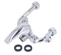 Adfaga Rubinetto per doccia universale per scaldabagno elettrico in rame, piega a U, montaggio superficiale G1/2 pollici, per un controllo preciso della temperatura e un'esperienza