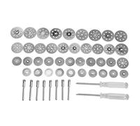 Adfaga Ruota taglio a diamante Set di macinazione in metallo Assortimento con cacciavite e asta di collegamento