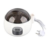 Adfaga Scaldacera per paraffina Macchina Riscaldamento rapido Controllo della temperatura Bagno di cera Spa Pot per Piedi Depilazione Cura della pelle ABS bianco 75W