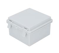 Adfaga Scatola di giunzione elettrica IP67 Custodia da esterno in plastica ABS con coperchio a cerniera per illuminazione di paesaggi da prato da giardino e progetti di elettronica