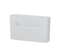 Adfaga Scatola di stoccaggio murale adesiva salvamento in plastica organizzatore a parete scatola per mobile bagno portiera durevole soluzione di stoccaggio multifunzionale elegan