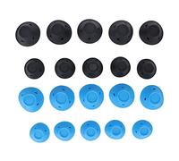 Adfaga Set di 20 bigodini professionali in silicone, bigodini senza calore, per donne e ragazze, strumenti per lo styling del salone fai te, dimensioni grandi e piccole, morbidi e