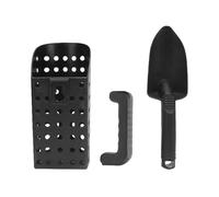 Adfaga Set Paletta e Paletta per Sabbia, Paletta per Metal Detector in Acciaio Inox, con Comoda Impugnatura, per Esplorare la Spiaggia, Avventure subacquee e tesori, Strumenti Anti