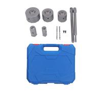 Adfaga Set professionale di seghe a tazza per calcestruzzo da 9 pezzi, punte da trapano per muratura per carichi pesanti da 30-100 mm, per muri di mattoni e pietra di cemento, per