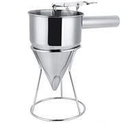 Adfaga Sfrutta a sfera di polpo in acciaio inossidabile imbuto da da professionale con staffa per la torta hotel in casa negozio di succhi di frutta durevole per specchio da spec