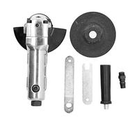 Adfaga Smerigliatrice angolare pneumatica, lucidatrice, utensile elettrico, 2500, 4 pollici, 11.000 giri/min, ad alte prestazioni, ad aria compressa, con impugnatura ergonomica, pe
