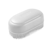 Adfaga Spazzola per scarpe Setole morbide in plastica Impugnatura comoda Spazzola per pulizia multiuso per scarpe Lavanderia Vestiti Articoli per la casa Materiale durevole PP TPR (Bianca)