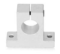 Adfaga Supporto per guida lineare SK25 Kit di supporto per albero verticale in lega di alluminio da 4 pezzi per macchine CNC con asta di movimento da 25 mm Stampanti 3D Attrezzatur