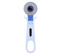 Adfaga Taglierina Rotante Professionale da 45 mm, Robusta, con Blocco di Sicurezza - Ideale per il Taglio di Tessuti, Carta, Pelle e Plastica - Perfetta per Cucito, Quilting, (45 mm)