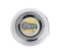Adfaga Tennis Racket String Polyester 200m Bobina 1,25 mm di Diametro Durevole di Tipo Rigido per Allenamento amatoriale e Pratica Quotidiana (Nero)