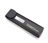 Adfaga Tester dell'acqua multifunzionale LCD digitale portatile TDS Misuratore EC per piscine d'acquario Materiale ABS Dispositivo accurato da 5,9 pollici