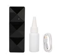 Adfaga USB portatile Nano Handy Mist Spray Umidificatore Idratazione viso Atomizzazione Spruzzatore Nebbia rapida e finissima Idratante per la pelle Nessun trucco Rovina per pelli (Nera)