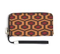 ADFGYERH Shining Overlook borsetta da viaggio lunga con tasca portamonete, pochette con blocco RFID, cerniera intorno, grande capacità, portafoglio da donna per viaggi e lavoro