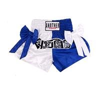ADFRTZH Pantaloncini di MMA Muay Thai Pantaloncini di Boxe Formazione Abbigliamento da Taekwondo per Adulti e Bambini,Blu,XL