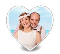 ADFSTONE Piastrella per Foto commemorativa Impermeabile per lapide, Targa Ritratto in Ceramica Personalizzata Decorazioni fotografiche per cimitero, Regali per lutto per la Perdita di Padre