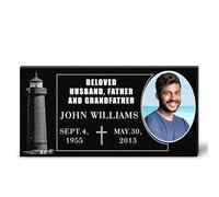 ADFSTONE Targhe Commemorative Personalizzate per tombe di lapide Personalizzata per Animali Domestici, Cane, Gatto, Pietra tombale Personalizzata Commemorative Personalizzate, Mini tombali