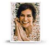 ADFSTONE Waterproof Memorial Photo Tile Graveside PlaquePersonalized Ceramic Portrait Plague Graveyard Photo DecorationsMourning Gifts for Loss of Father, Mother, Grandparents